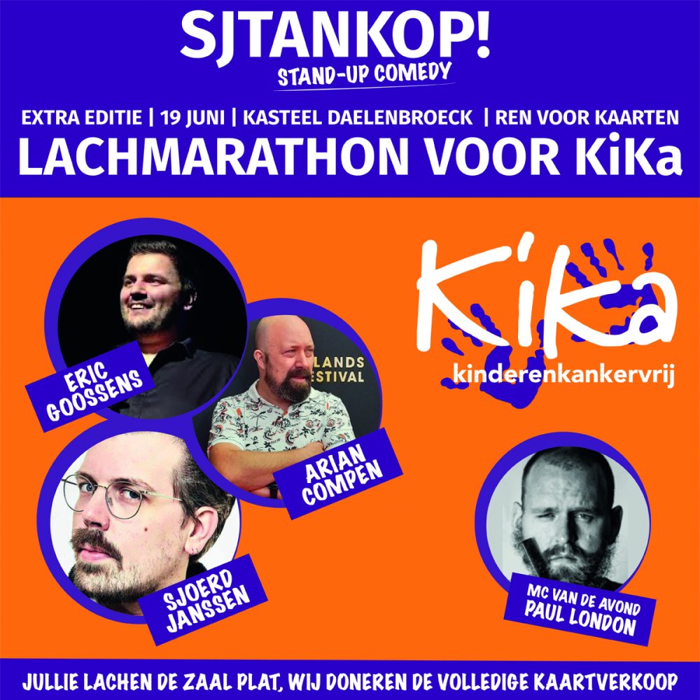 Foto SJTANKOP! voor KiKa